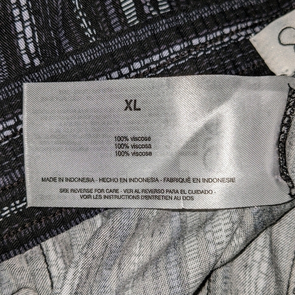 Cadie Soft Striped Capri Jessica Simpson Pants NWT - Picture 3 of 11